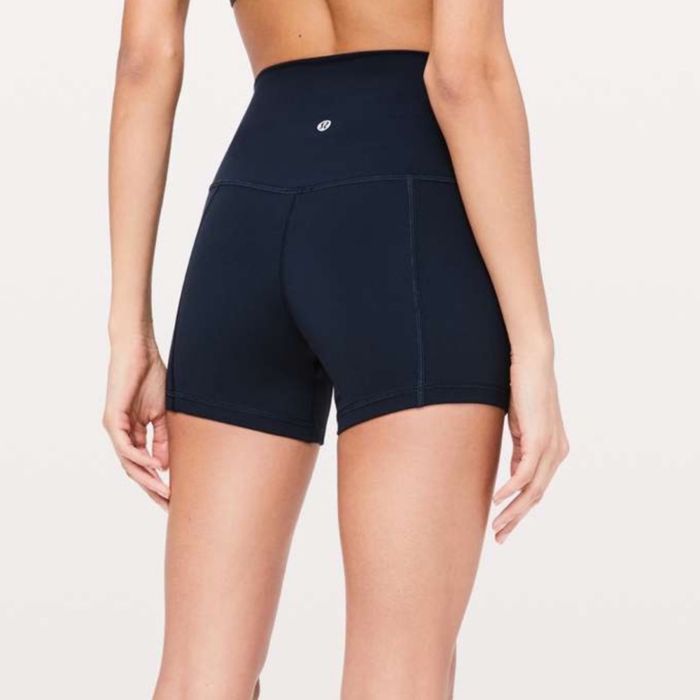 NWOT Lululemon Align Shorts 4" Size 2 True Navy